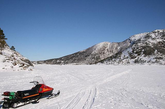 Valnesvatnet med scooter