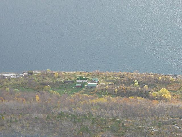 Åg sett "ovenfra" på Ågfjellet
