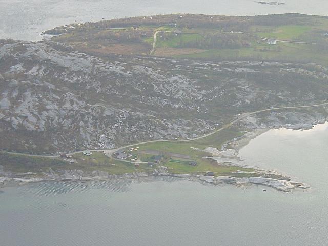 Svinnes og Evja sett fra Ågfjellet
