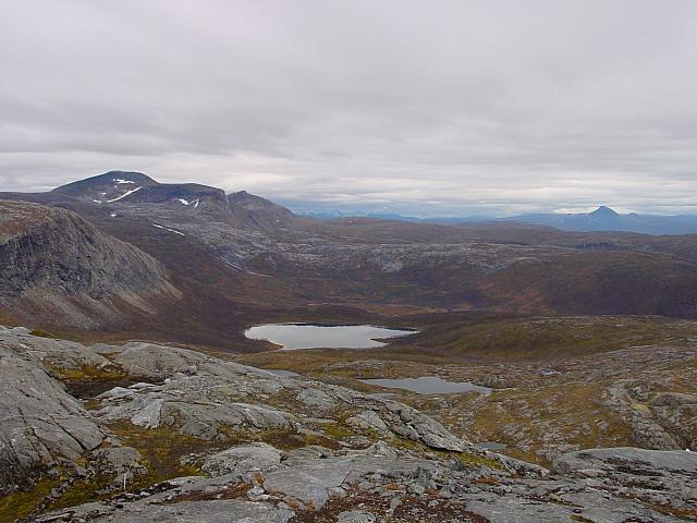 Litte Sandsvatnet fra Pallrakken