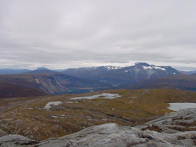 Beiarfjorden, Seglfjellet og Høgtinden fra Pallrakken