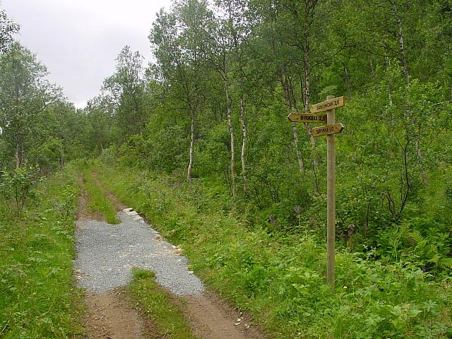 Veidelet på Sandmoveien