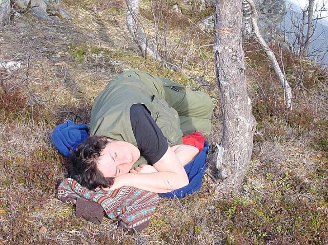 Åse sover