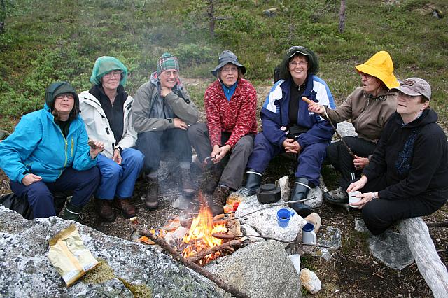 Bålplassen ved Almenningsvatnet