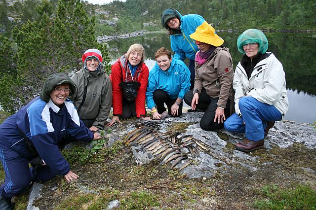 Fiskere med fangst