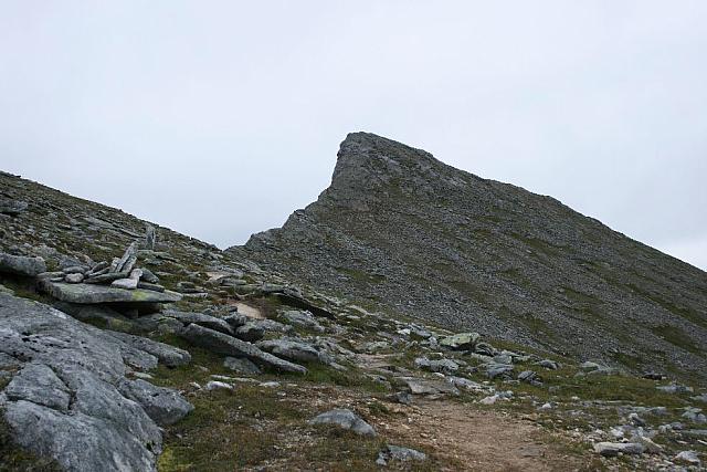 Målet sett fra Legdknubben