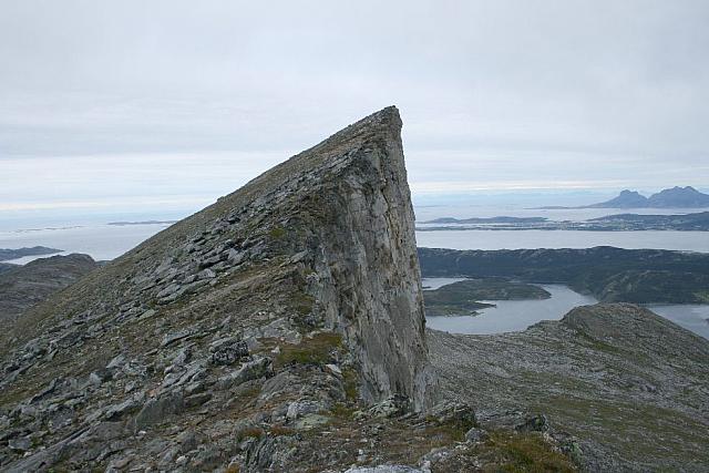 Legdknubbens steile nordside