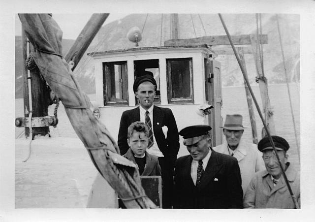 5 mann med skøyte til Beiarn