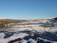 Ågvatnet og smeltende snø
