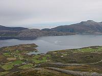 Nygårdsjøen og Finsnes fra Skålsvikhaugen