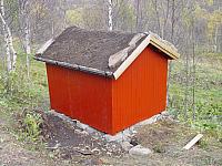 Restaurert og nymalt smie