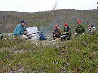 Odd og Inge Lars og Sandmolaget ved Almenningsvatnet