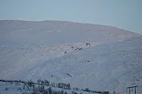 Bleik kveldsol på Pallrakksnøen