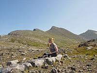 En matbit på Falkflågfjellet