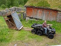 Dass på slep