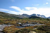 Opp mot Falkflågtinnan