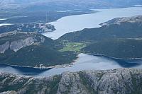 Utsikten mot Gillesvåg