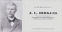 Jacob Birklid County Commissioner Election
